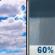 Sunday: Showers likely and possibly a thunderstorm after 1pm.  Partly sunny, with a high near 82. Southwest wind 5 to 10 mph, with gusts as high as 20 mph.  Chance of precipitation is 60%.