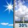 Sunday: A chance of showers between 1pm and 4pm, then a chance of showers and thunderstorms after 4pm.  Mostly sunny, with a high near 81. Calm wind becoming west around 5 mph in the afternoon.  Chance of precipitation is 30%.