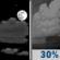 Saturday Night: A 30 percent chance of showers and thunderstorms after 1am.  Partly cloudy, with a low around 58. Calm wind becoming south around 5 mph after midnight. 