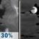 Tonight: A 30 percent chance of showers and thunderstorms, mainly before 7pm.  Mostly cloudy, with a low around 59. North wind 5 to 10 mph. 