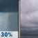 Sunday: A 30 percent chance of showers and thunderstorms, mainly between 8am and 9am.  Patchy fog before 8am.  Otherwise, cloudy, with a high near 77. Calm wind becoming north around 5 mph in the afternoon. 
