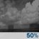 Tuesday Night: A 50 percent chance of showers. Partly cloudy, with a low around 62. North wind around 5 mph becoming calm in the evening. Tuesday Night: A 50 percent chance of showers. Partly cloudy, with a low around 62. North wind around 5 mph becoming calm in the evening.