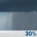 This Afternoon: A 30 percent chance of showers after 5pm.  Mostly cloudy, with a high near 50. South southwest wind 10 to 15 mph, with gusts as high as 25 mph. 